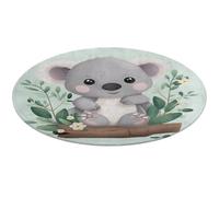 Koala Tapis de bain doux et absorbant antidérapant pour chambre à coucher, salon, décoration d'intérieur - 60 x 60 cm