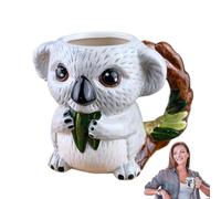 Koala Tea Mug, Animal Shaped Mug, Tasse de bière en céramique, tasse à boisson, tasse à café, tasse à café, tasse en céramique, tasse à bière, cocktail