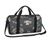 Koala Tree Sac de sport à fleurs pour enfants, filles, garçons, femmes, hommes