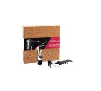 Koala UnCork AC Tire-bouchon professionnel à deux temps avec lame, verseur anti-goutte avec bouchon en silicone, étui en liège, cadeau pour les amateurs de vin