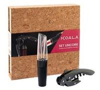 Uncork Noir - Coffret avec tire-bouchon High Tech et aérateur de vin Koala
