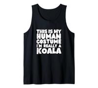 Koalas C'est Mon Costume Humain Je suis Vraiment Un Koala Débardeur