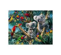 Koalas dans l'arbre，Puzzle 1000 Pièces Puzzle en Papier d'impression Haute Définition Défiez Le Problème Stimuler La Créativité Jeu Interactif（50x70cm）-A38