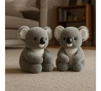Koaly - Peluche de Soutien émotionnel, imitant Les mouvements du Koala, thérapie par Les câlins apaisants pour soulager Le Stress et l'anxiété (2pcs)