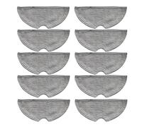 Koanhinn 10 PièCes SéRies Chiffon de Vadrouille pour D9 Robot Aspirateur Accessoires PièCes Lingettes Chiffon Torchon