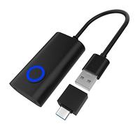 Koanhinn 2 en 1 USB Souris Jiggler Mouvement de souris non détectable Automatique Souris d'ordinateur Jiggler Hit Ordinateur Réveil Souris