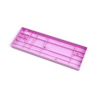 Koanhinn Boîtier en plastique pour clavier mécanique à 60 % - Boîtier en plastique - Compatible avec la plupart des mini claviers mécaniques GH60 A60 DZ60 XD60 Violet