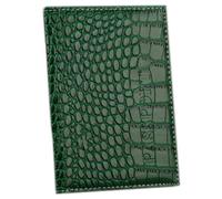 Koanhinn Étui de protection en cuir synthétique pour passeport, violet au choix, Vert foncé