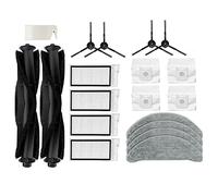 Koanhinn Kit d'accessoires 19 pièces pour brosse latérale principale Eve Plus, filtre HEPA lavable, sac à poussière, pièces d'aspirateur