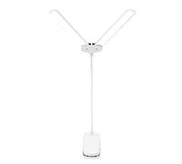 Koanhinn Lampe de Bureau LED pour éTude Lampe Pliante Tuyau Flexible à 360 ° Lampe de Table à Double TêTe pour la Lecture Chambre Dortoir