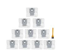 Koanhinn Lot de 11 à poussière pour robot aspirateur T8 G10S G10S PRO Pièces de rechange Brosse de nettoyage Sac à poussière
