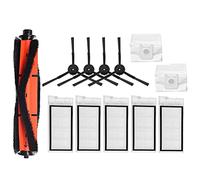 Koanhinn Lot de 12 brosses latérales lavables HEPA pour aspirateur robot Eve Plus