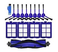 Koanhinn Lot de 14 pièces pour aspirateur robot hybride RoboVac X8, brosse principale lavable, filtre Hepa, kit d'accessoires