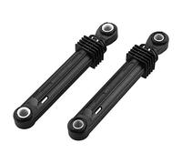 Koanhinn Lot de 2 pièces 100 N pour machine à laver - Amortisseurs de chocs - Pour machine à laver - Chargement frontal - En plastique noir