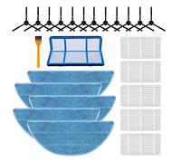 Koanhinn Lot de 24 filtres latéraux pour robot balayeur - Rouleaux HEPA - Convient pour les robots V3S/V5S/V5/V3L - Accessoires de nettoyage