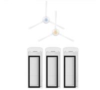 Koanhinn Lot de 5 brosses latérales lavables pour aspirateur T10 J1 J2 Filtre HEPA Pièces de rechange