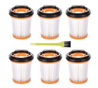 Koanhinn Lot de 6 filtres à vide sans W1 pour WANDVAC WV200 WV201 WV220, partie XHFWV200