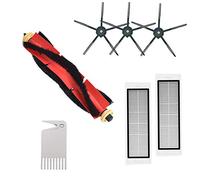 Koanhinn Lot de 7 accessoires pour aspirateur S5 Max S50 S51 S55 S6 S6 S6 - Accessoires purs - Filtre HEPA - Brosse principale latérale