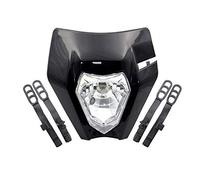 Koanhinn Masque Plaque Phare de Moto Hors Route pour 125 150 250 300 350 450 500 EXC XCW EXC-F 2017 2018 Noir