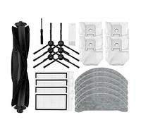 Koanhinn Pour EVE Plus Accessoires Aspirateur Robot Aspirateur Sac à poussière Filtre HEPA Chiffon de nettoyage Brosse principale