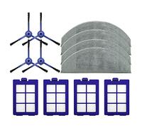 Koanhinn Pour RoboVac Double Cyclonique Aspirateur Robot Pièces RoboVac X8 Series Accessoires Kit B