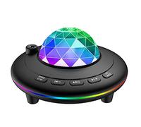 Koanhinn Projecteur D'éToiles, LumièRe de Projecteur, Projecteur de Veilleuse avec TéLéCommande, Haut-Parleur Bluetooth IntéGré