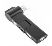 Koanhinn USB 2.0 Splitter Hub Ordinateur Portable Pliage Auto Extender avec Quatre Ports