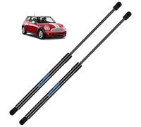 Koaudb 2Pcs Verin Hydraulique pour BMW Mini One und Cooper R56 2006-2014 Voiture Vérin Coffre Noir Verin de Coffre Verin a Gaz Remplacer pour #51247148902