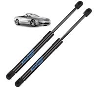 Koaudb 2x Verin de Coffre pour Mercedes Benz SL R230 Convertible 2001-2012 Voiture Vérin Coffre Noir Verin Hydraulique Verin a Gaz Remplacer pour #2307500036