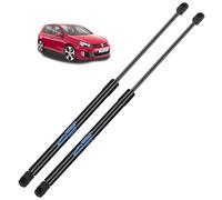 Koaudb 2x Verin de Coffre pour VW Bora GoIf Passat Voiture Vérin Coffre Noir Verin Hydraulique Verin a Gaz Replace #1J6827550, 1J6827550E