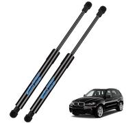Koaudb 2x Verin Hydraulique de Capot pour BMW Série 5 520 523 525 530 535 545 550 M5 E60 2001-2010 Limousine Série 5 pour Touring E61 2004-2010 Vérin Capot Moteur Supports Rechange #51237008745