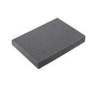 Koautios Bloc à Grille Texturé Bloc à Cellules vertes Robuste Éponge Carrée à Texture Quadrillée pr Projs Bricolage, 50MM