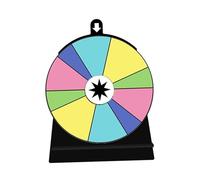 Koautios Jeu Interactif de Roue Chromatique avec Support pour Les Réunions D'adultes, 10 emplacements