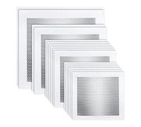 Koawensa Kit de réparation de panneaux de plâtre 16 pièces Kit réparation plaques de plâtre en aluminium Kit de réparation de panneaux de plâtre (2/4/6/8 pouces)