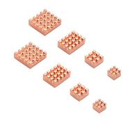 Koawensa Lot de 2 dissipateurs de dissipateur de cuivre en métal Coussin de refroidissement passif Radiateur de Dissipation pour modèle B