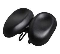 Koawensa Siège de vélo sans nez confortable pour homme et femme - Ergonomique et doux - Double coussin de selle