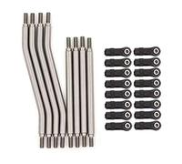 Koawensa Tige de liaison de suspension en métal Tige de direction de tige pour axial Capra AXI03004 1/10 RC Crawler Pièces de mise à niveau