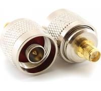 Koaxial Adapter N-Male Stecker / RPSMA Female Steckverbinder