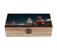 KOAYUBFC Boîte à bijoux en bois faite à la main pour ranger des bijoux, des pièces de monnaie, des cartes tartot, des petits trésors