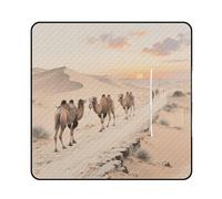 KOAYUBFC Tapis de plage avec cloches de chameau sur la route antique, tapis de pique-nique portable extra large adapté pour les voyages, la randonnée, les festivals de musique, les pelouses, les