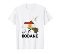 KOBANÊ Kurdistan, Dessins du Patrimoine kurde, Rojava Kobane T-Shirt Graphique avec Valeur