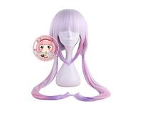 Kobayashi-san Chi No Maid Kamui Kanna Perruques dégradées Cosplay Peluca Cheveux Ornements Cornes Accessoires de Coiffe