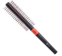 Kobe Economy Quiff Roller - Petite brosse à cheveux ronde pour homme - 8 rangées de poils à pointe boule - Corps de 10 mm pour créer de superbes vagues - Peut également être utilisé pour lisser les