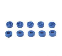 Kobeleen 10 pièces Trackpoint pointeur Souris bâton Point pour Clavier d'ordinateur Portable Clavier d'ordinateur Portable Noir Bleu
