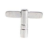 Kobeleen Réglage du Tambour en métal pour accordeur de clé, Fournitures à Douille carrée de 5x5mm pour Batteur Professionnel débutant Universel