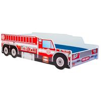 KOBI Lit Enfant Camion de Pompier 140x70