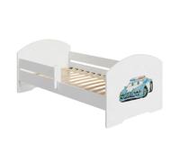KOBI Lithium Enfant LUK Blanc 140 x 70 Motif Police