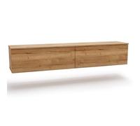 Meuble TV / Meuble de salon - NICOLE - 160 cm - chêne craft - style moderne