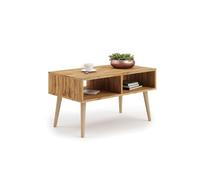 KOBI Table Basse Sandi | Design scandinave | pour Le Salon, Le Bureau, la Salle à Manger | Fonctionnelle et élégante | Matériaux de Haute qualité (chêne Craft)