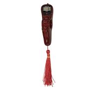 KOBONA Compteur numérique avec perles de Bouddha, compteur électronique à doigt, compteur de prière islamique pour musulmans, compteur électronique LCD numérique, outils de décompression avec pompon
